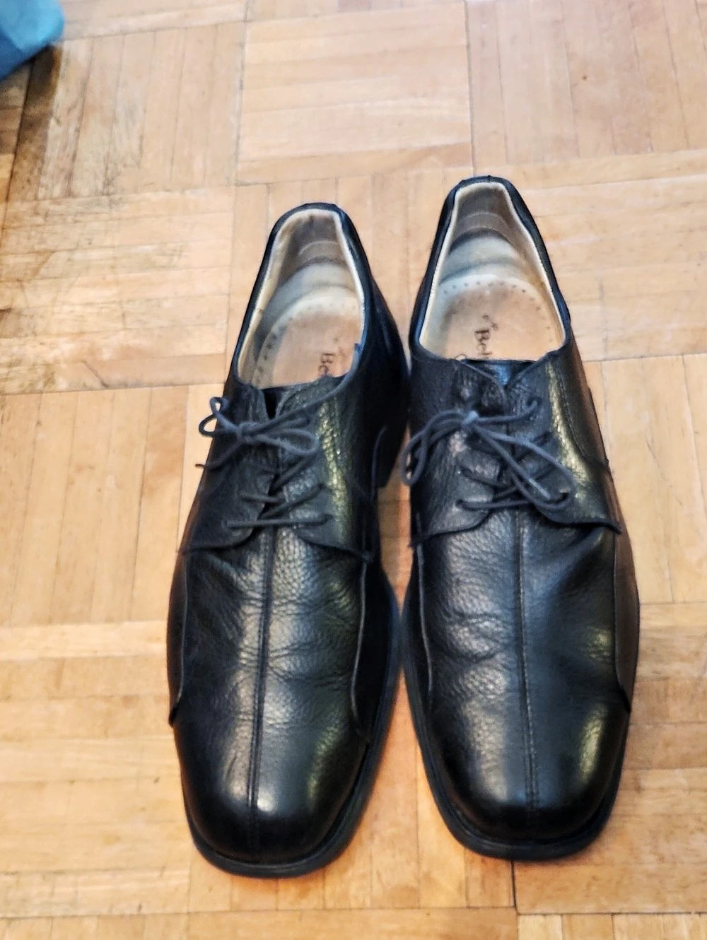 Belvedere Men's Black Dress Shoes